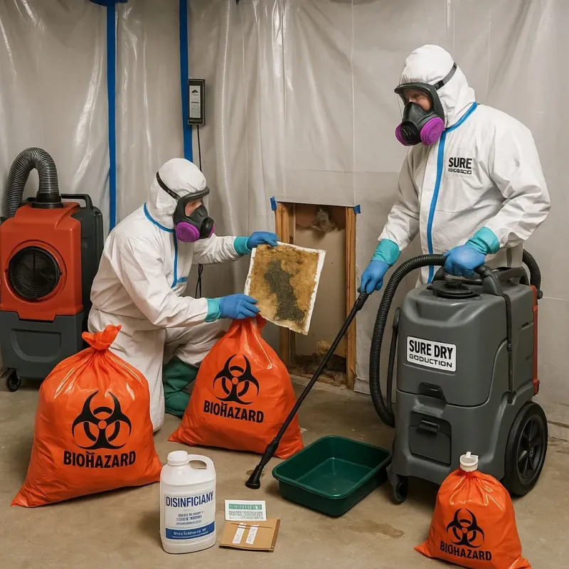 Contaminated Water Handling Protocols process in Manorhaven, NY