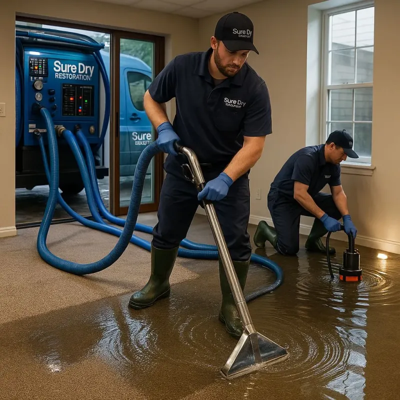 Water Extraction and Removal process in Manorhaven, NY